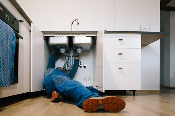 Professional Drain Cleaning technician working in Pine Hill, NJ